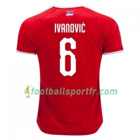 Tenue Serbie Ivanovic 6 Domicile Coupe du monde 2018 Maillot de Foot